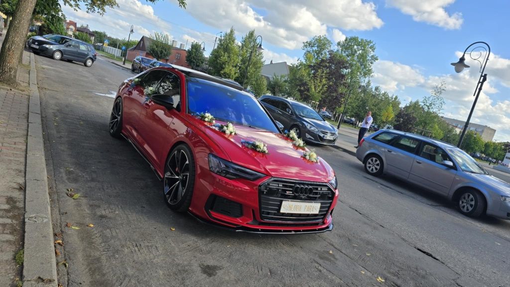 Auto do ślubu Audi A6