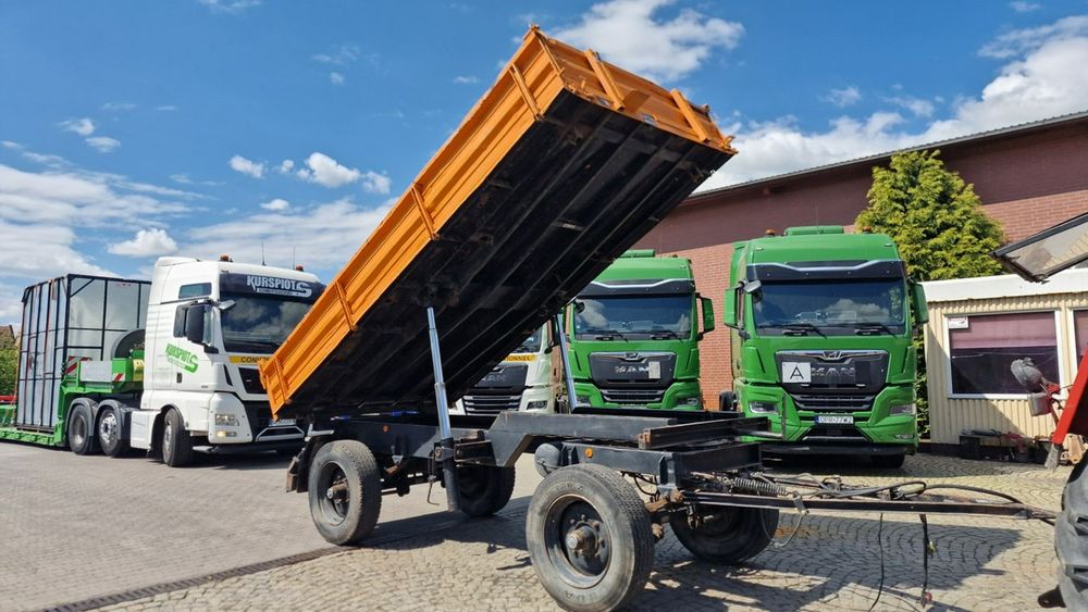 inny HOFFMANN wywrotka 3 stronna stalowe burty 11 ton DMC