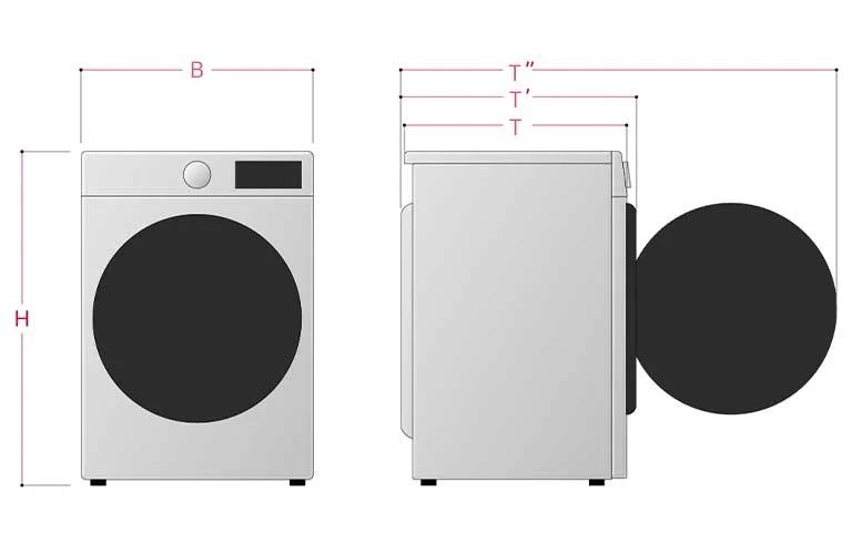 Стиралка,2021г.Пральна машина з парою LG Vivace V400 F4WN408S0