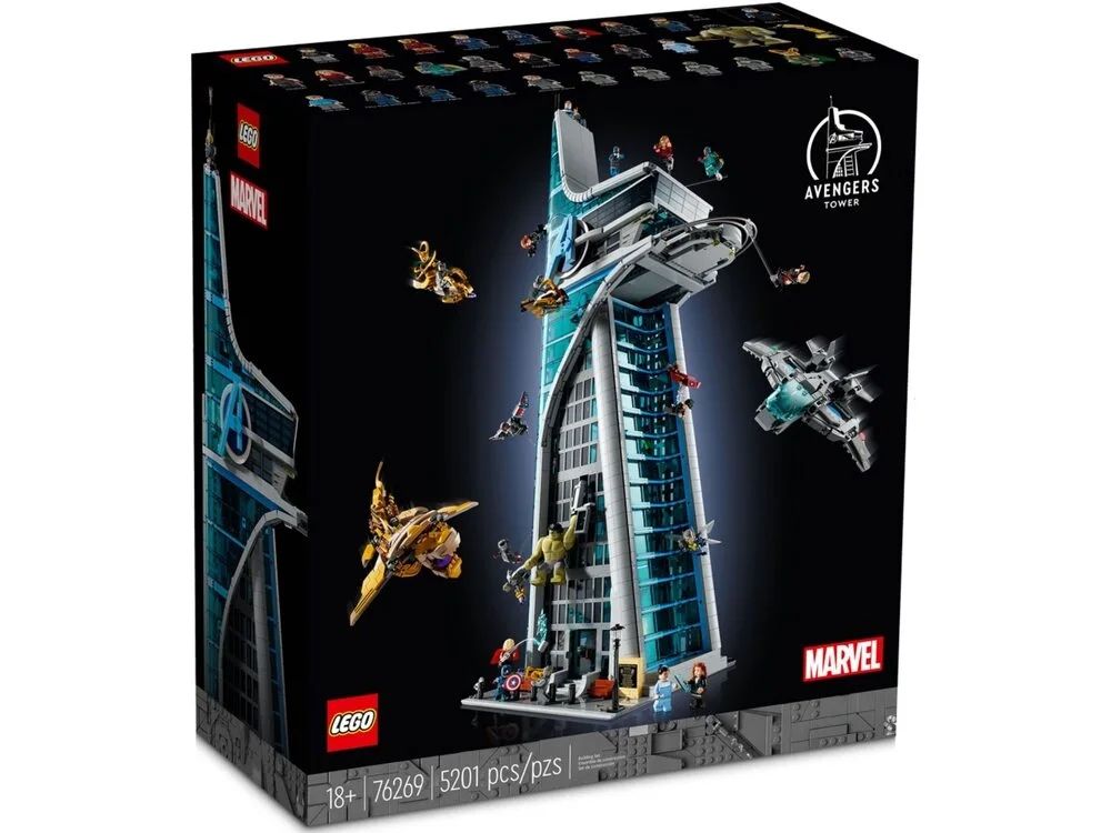 Конструктор lego super heroes marvel 76269 башта мстителів. Новий