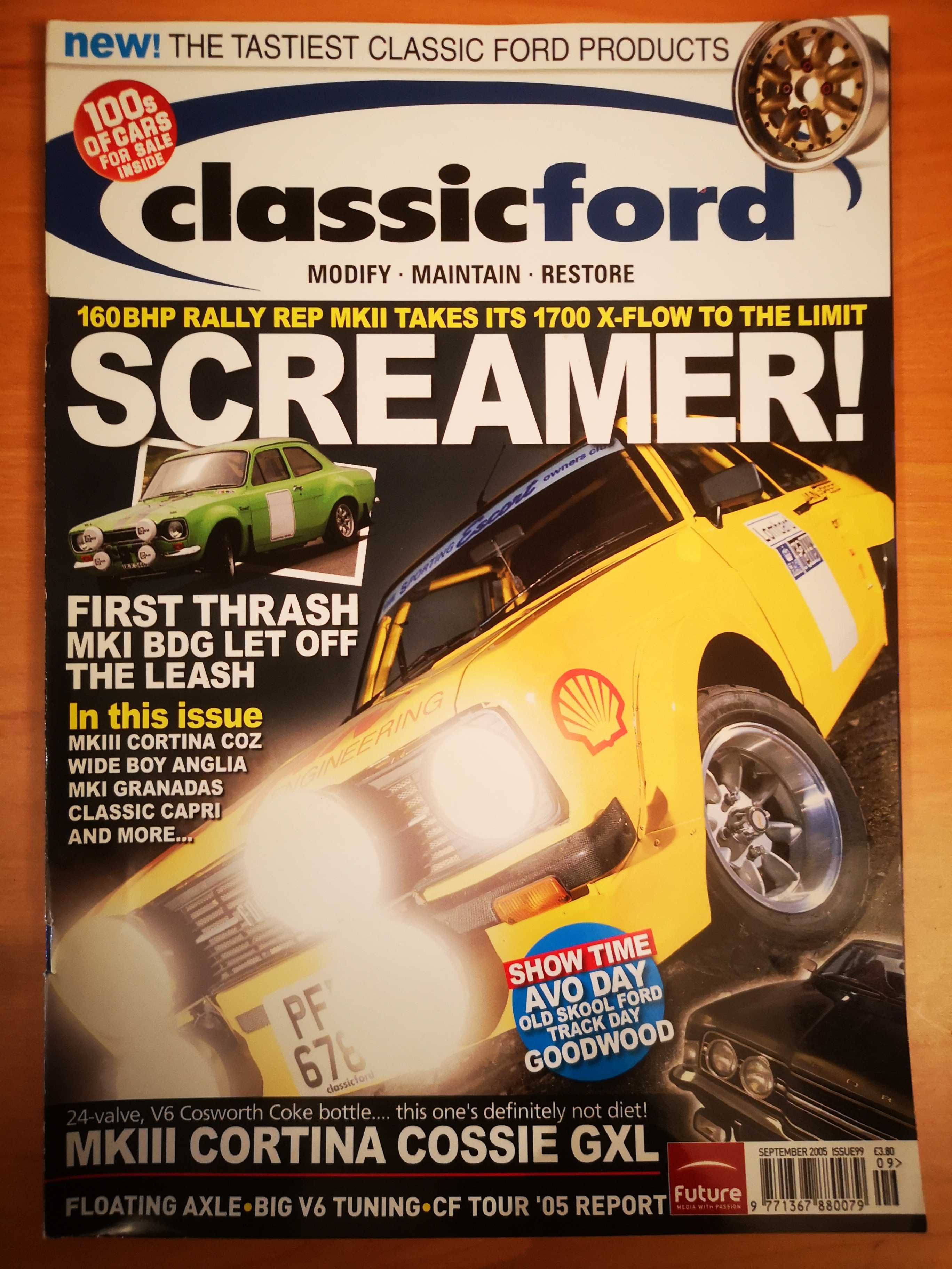 Revistas de Automóveis Clássicos Classic Ford