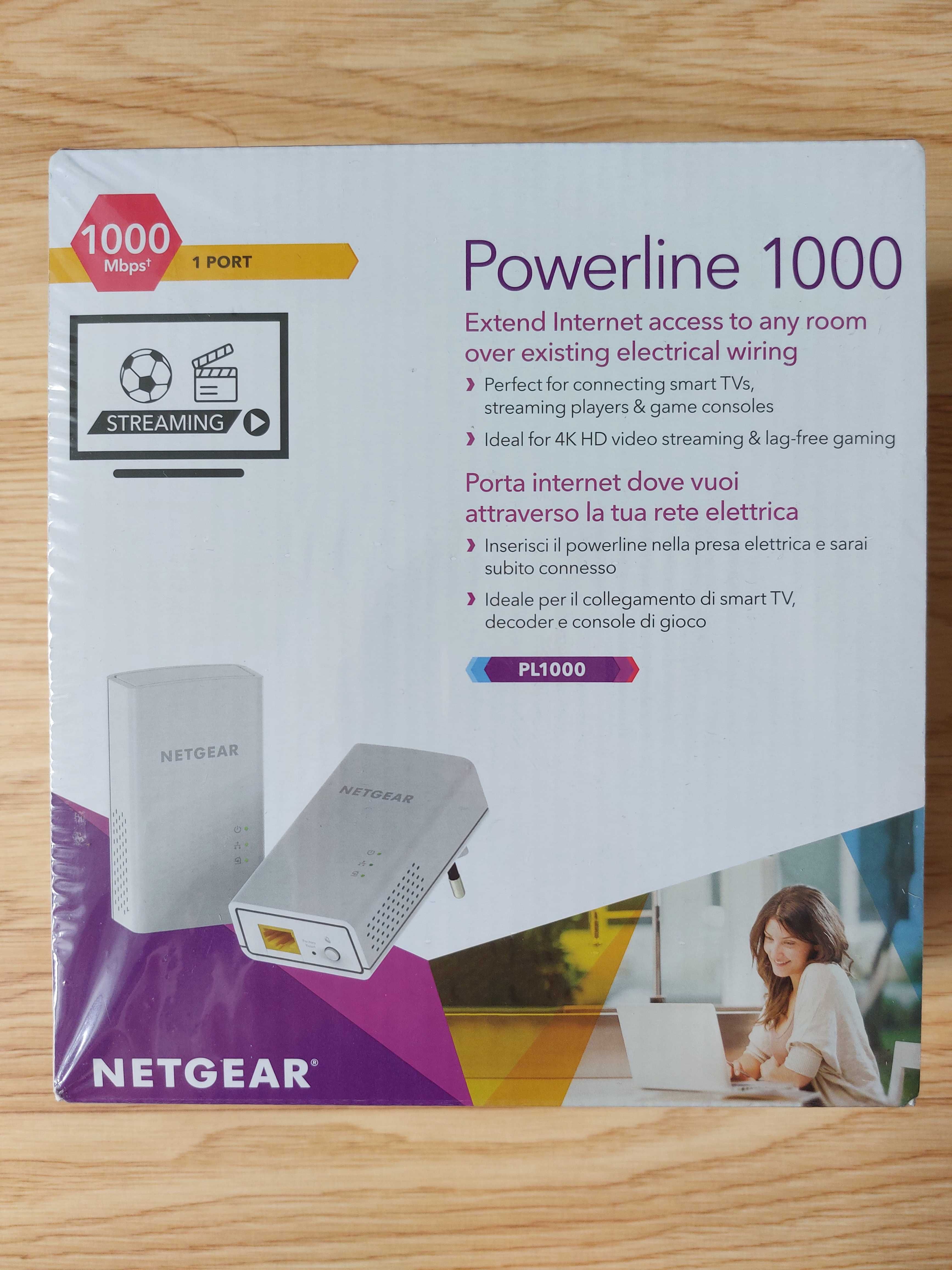 Netgear Powerline 1000 - adapter sieciowy