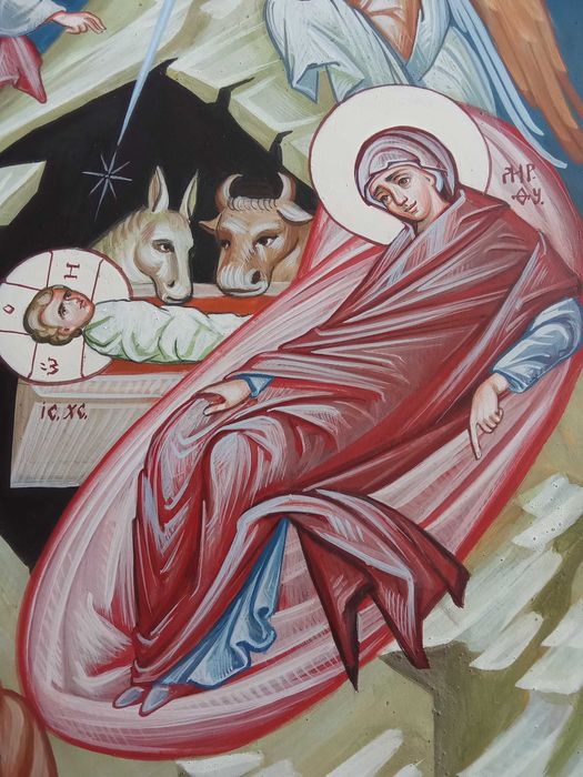 Ікона писана Різдва Христового