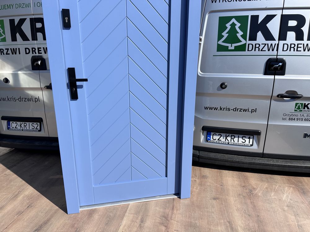 Drzwi zewnętrzne drewniane NIETYPOWE900OfertNa Wymiar 110x250 C.POLSKA