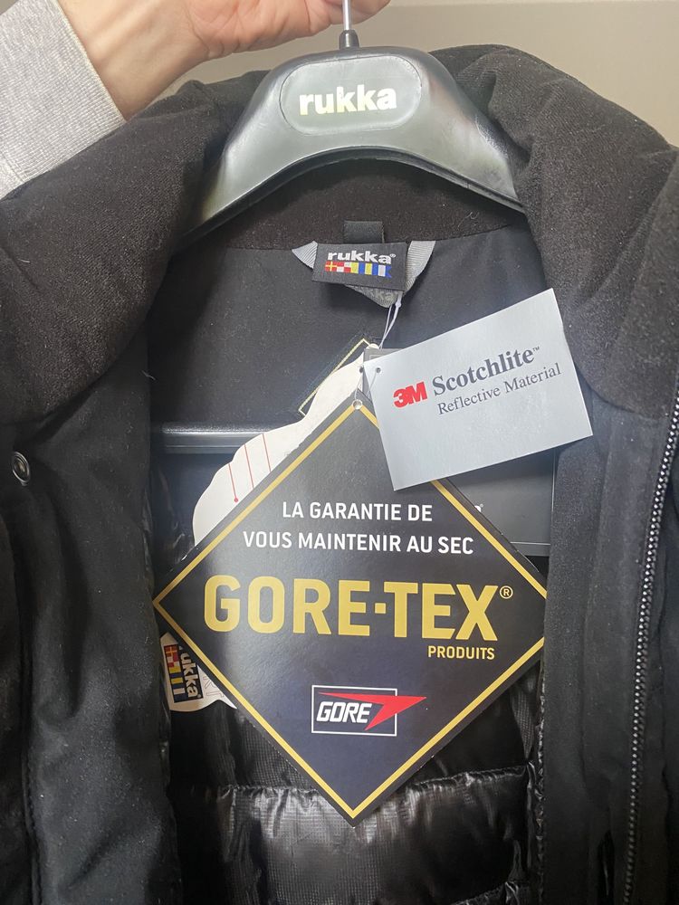 kurtka męska rukka goretex zimowa