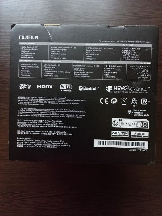 Фотоапарат Fujifilm X-H2S