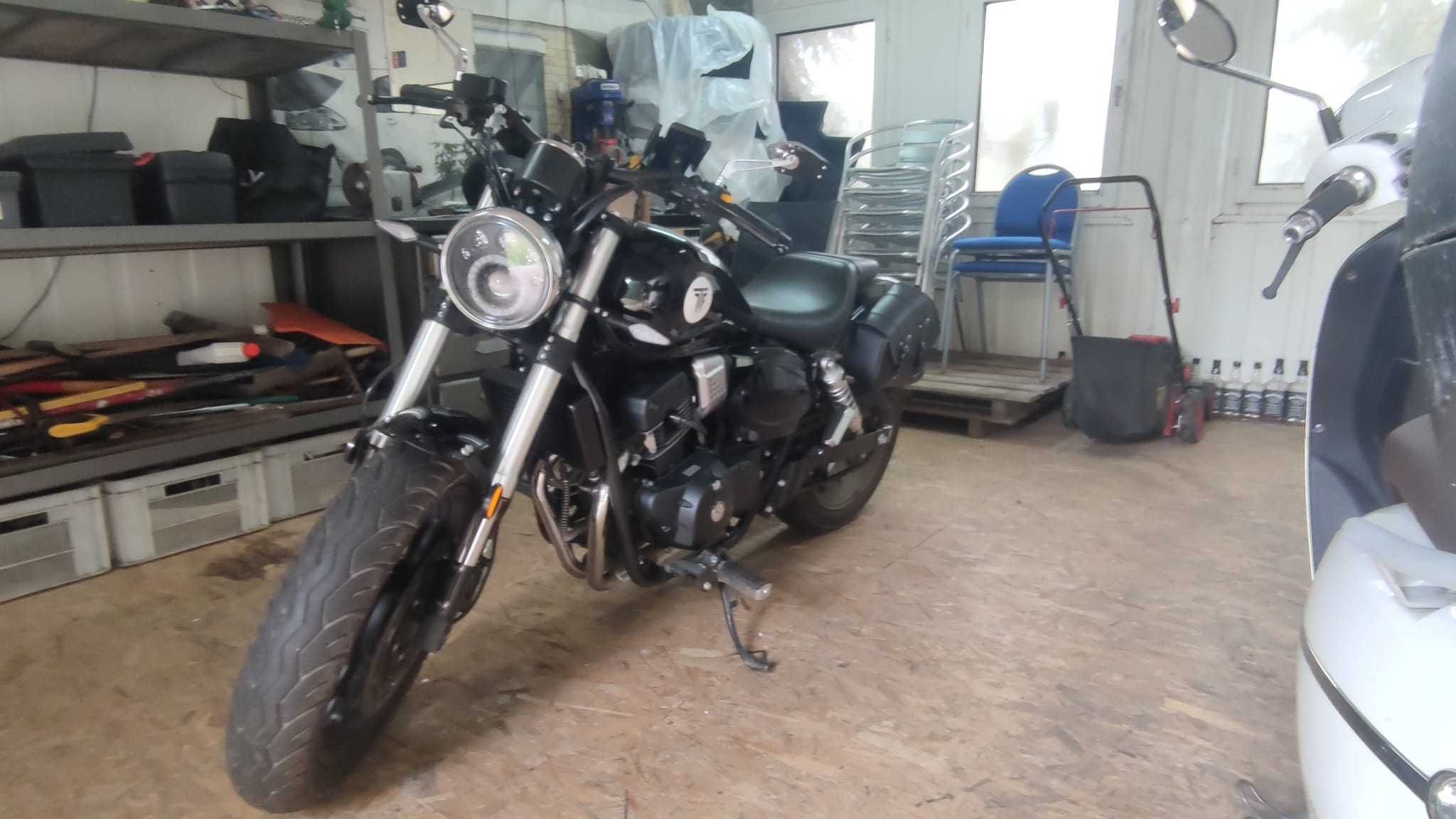 Romet RCR 125. Motor
