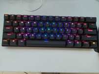 Klawiatura mechaniczna endorify thock compact z podświetleniem RGB