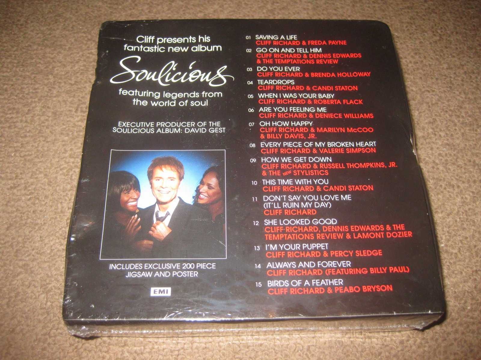 Box do Cliff Richard "Soulicious" Nova e Selada!