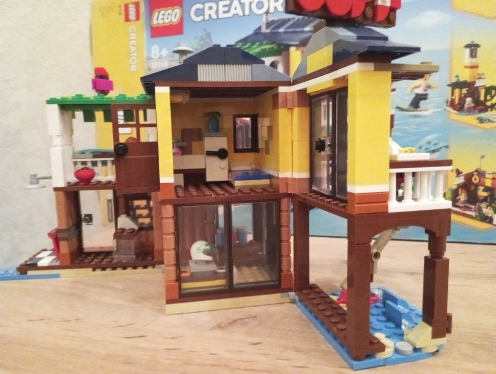 Конструктор lego creator 31118 Пляжний дом серферов