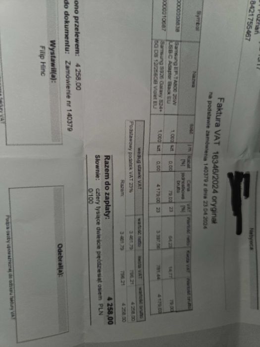 Samsung galaxy S24 plus