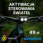 Aktywacja świateł Shimano EP6 / EP8 - aktywacja przycisku sterowania