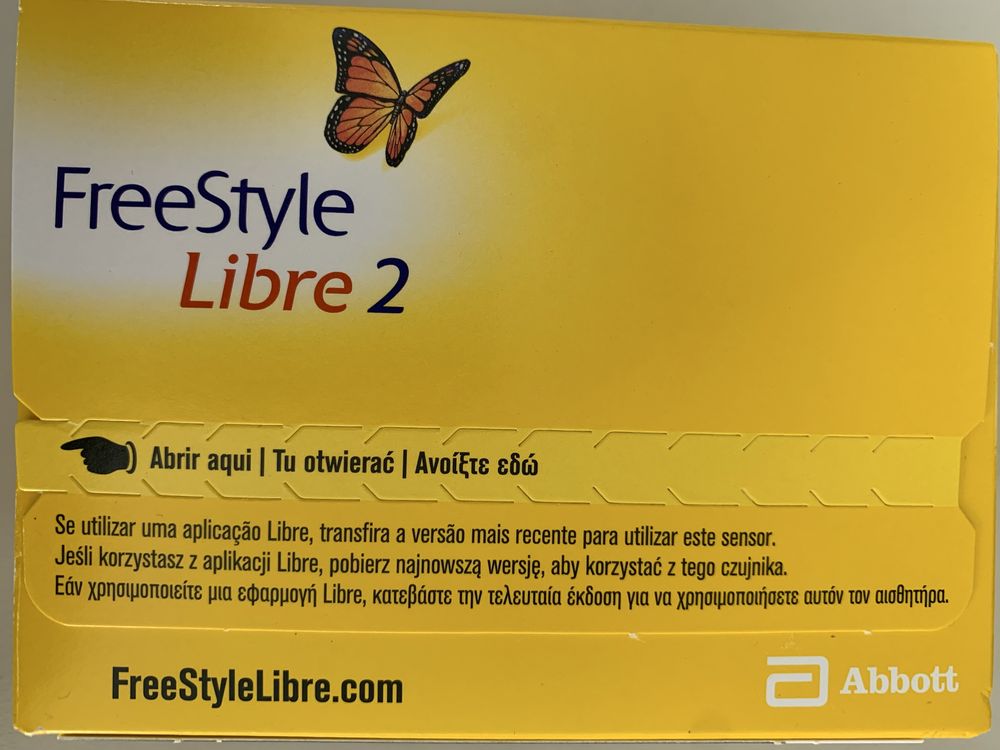 FreeStyle LIBRE 2 NOWY Sensor. Wazny do 2026 wrzesień. 1 szt.