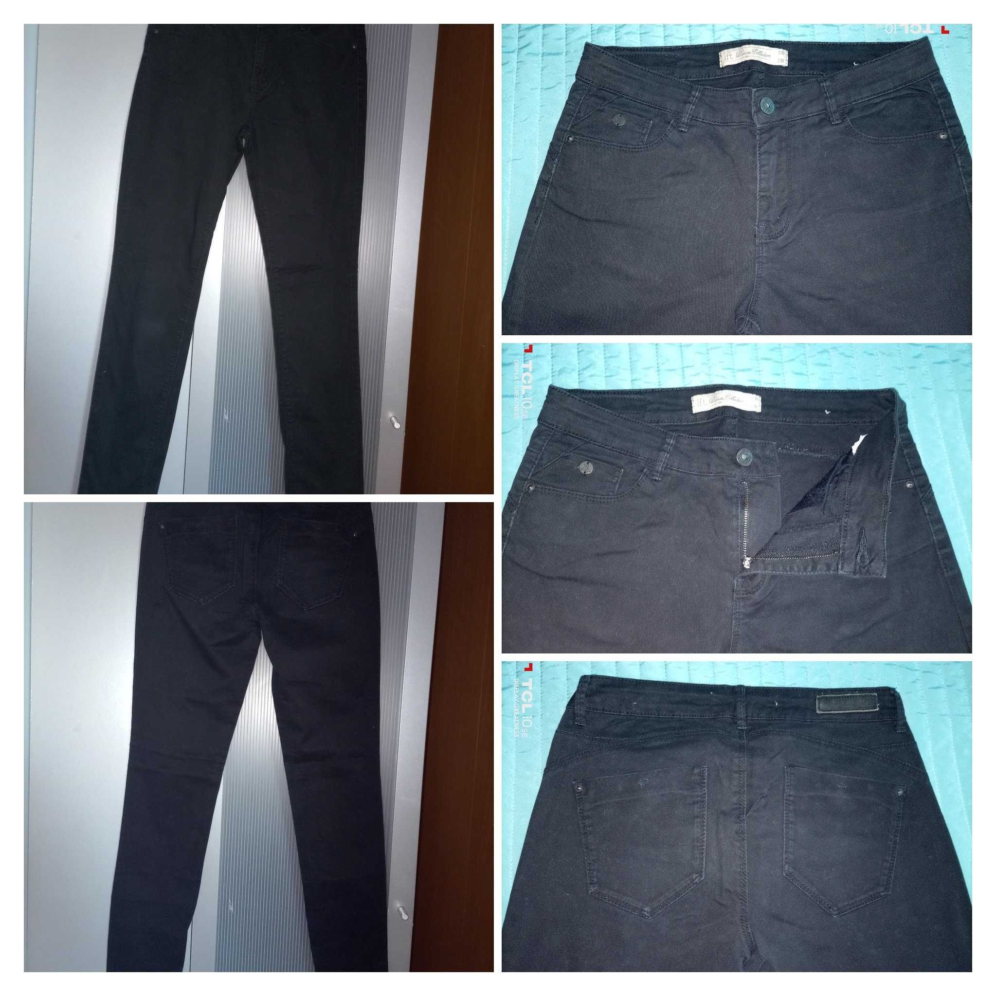6 calças/ leggings tamanho 36