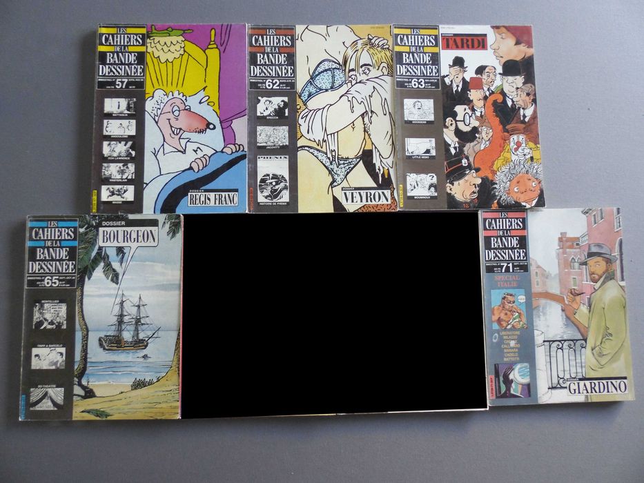 Revistas BD Les Cahiers de la Bande Dessinée