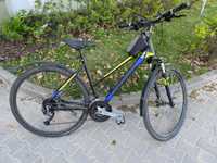 Rower Unibike Crossfire rozmiar 19" czarnio-niebieski