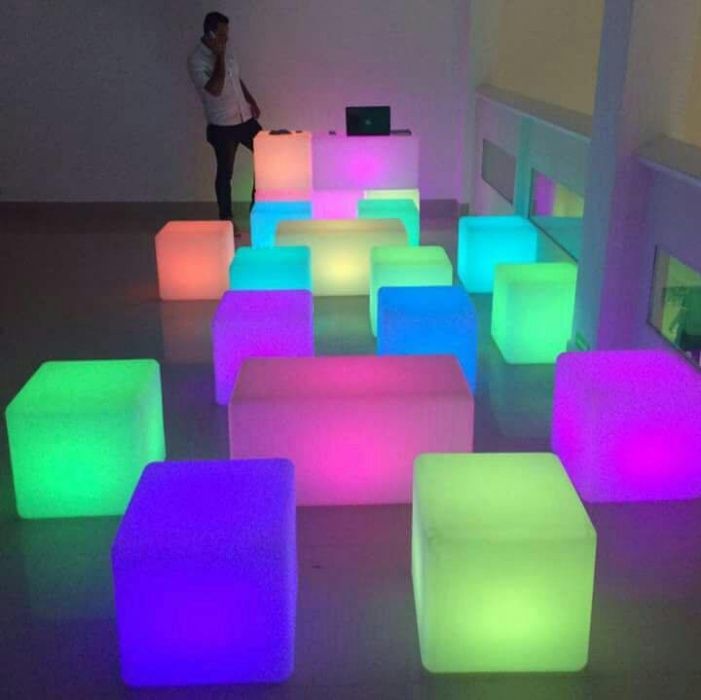 puff cubo led