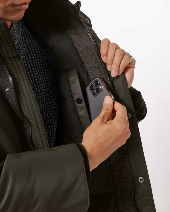 Парка аляска Abercrombie & Fitch Аберкромбі (L,XL) Оригінал