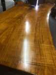 TAMPO DE MESA RUSTICO EM MADEIRA DE CASTANHO