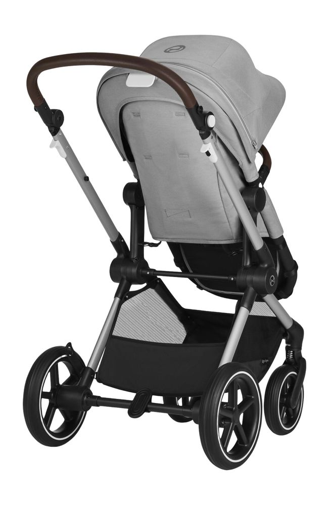 Оригінальна, нова дитяча коляска Cybex Eos Lux Lava Grey Візок 2 в 1