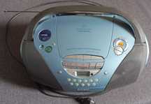 Magnetofon, kompakt, radio, Sony CFD-S 300 L, Boombox