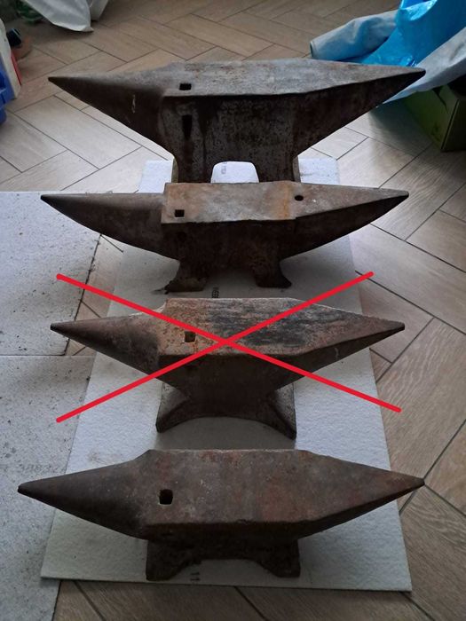 Kowadło kowalskie 120 kg