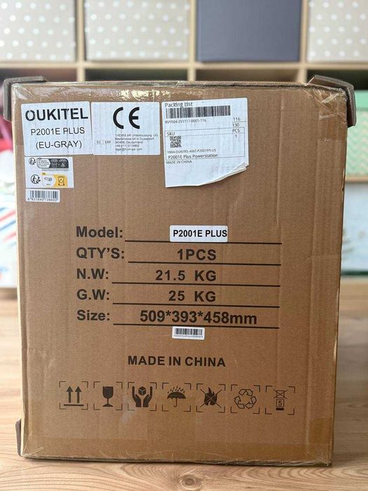 Зарядна станція Oukitel P2001 Plus 2048 Вт·год/2400 Вт