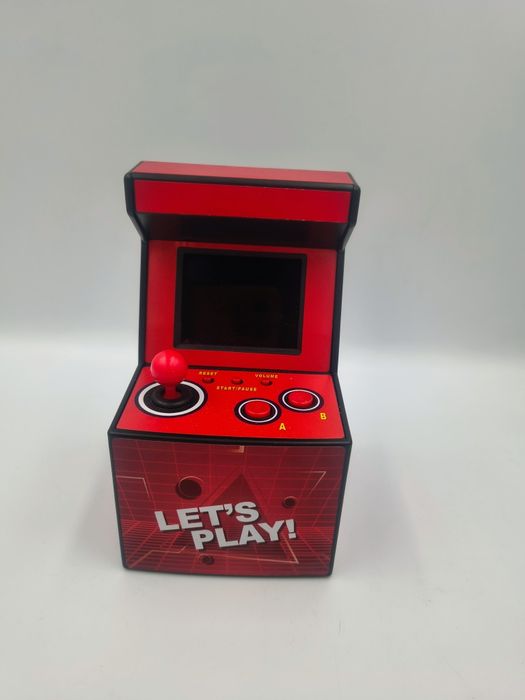 Gra - Miniaturowy Automat Do Gier RETRO QSS 16 CM GRY 200 GIER CZERWON