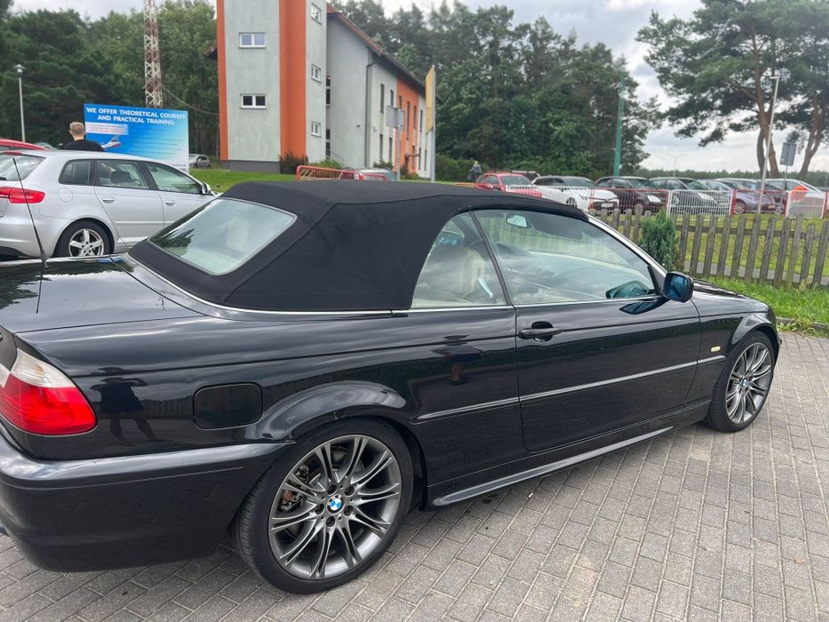 BMW E46 cabrio 3.0 automat, gaz.