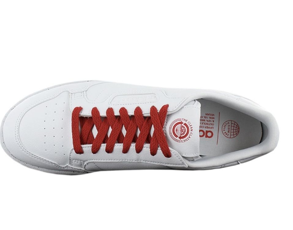 Ténis Adidas NOVOS - Sneakers Continental 80 Vegan Branco e Vermelho