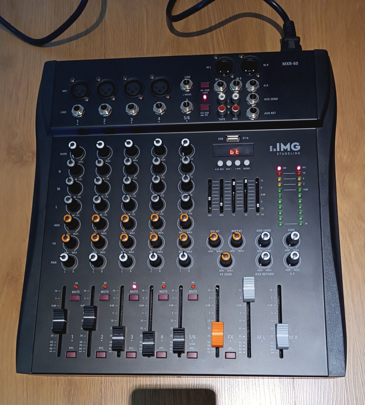 IMG stageline MXR-60 mikser 6 kanałowy mixer