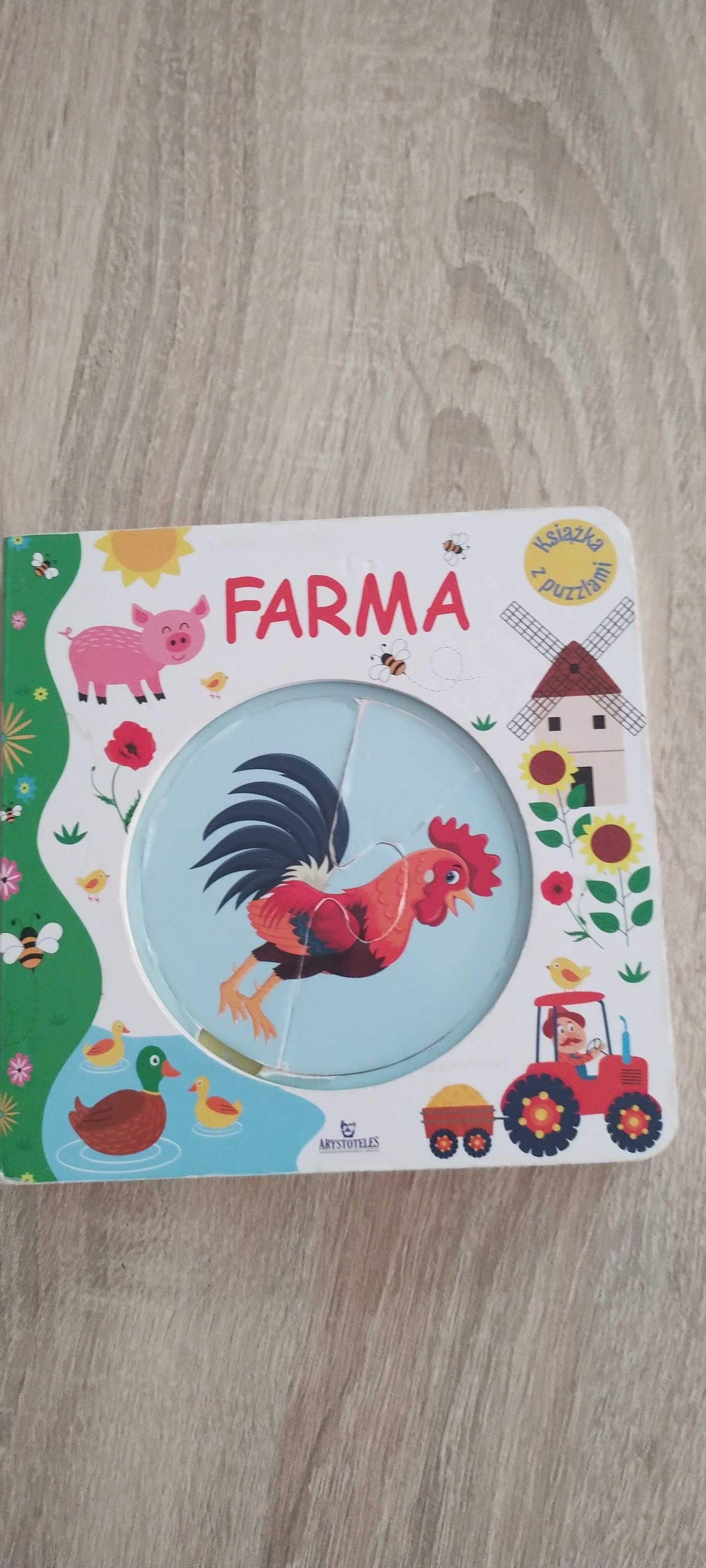 Książeczka puzzle Farma