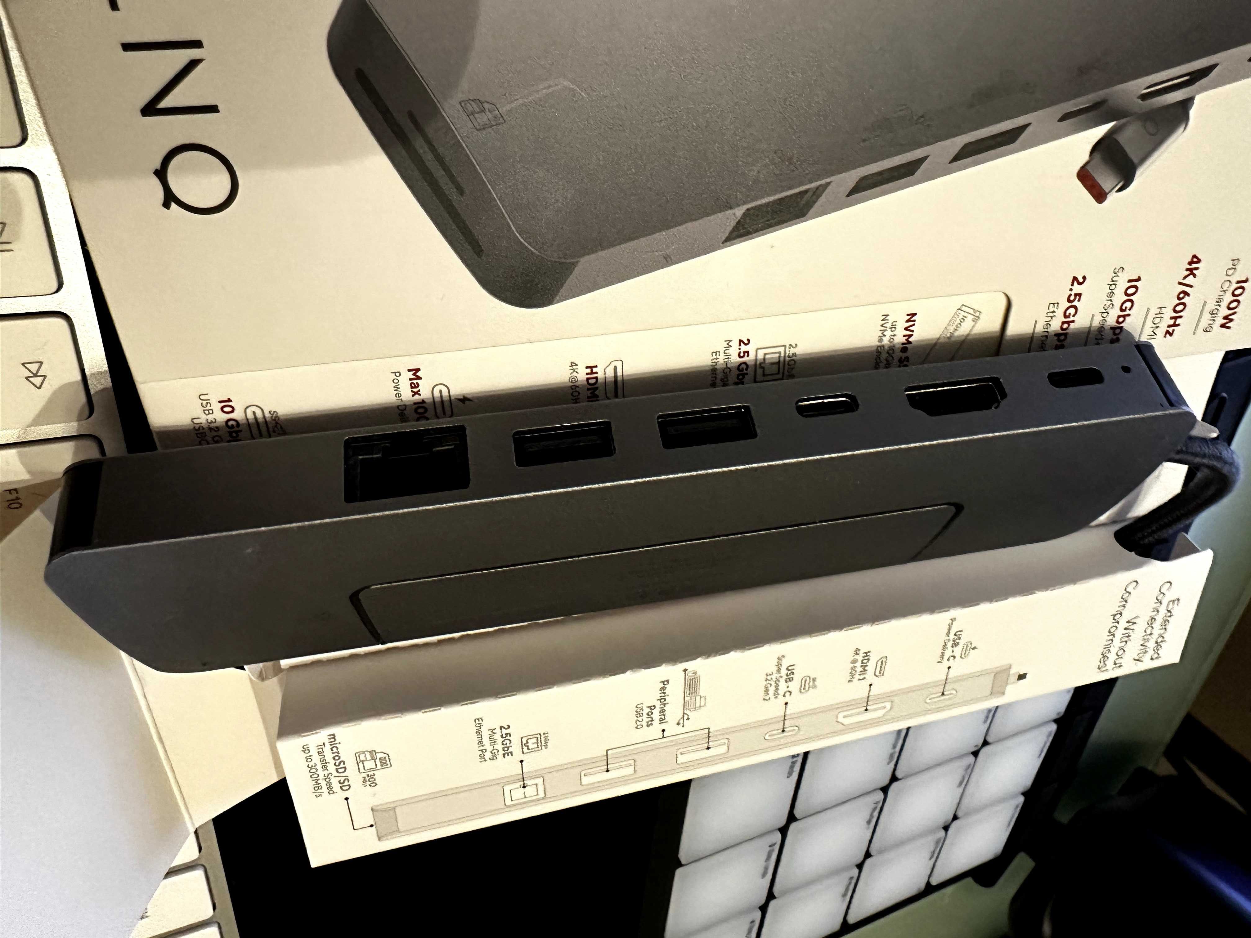 Docking Station 9 em 1 com SSD - LNQ