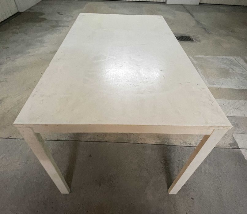 Mesa Retangular Branca