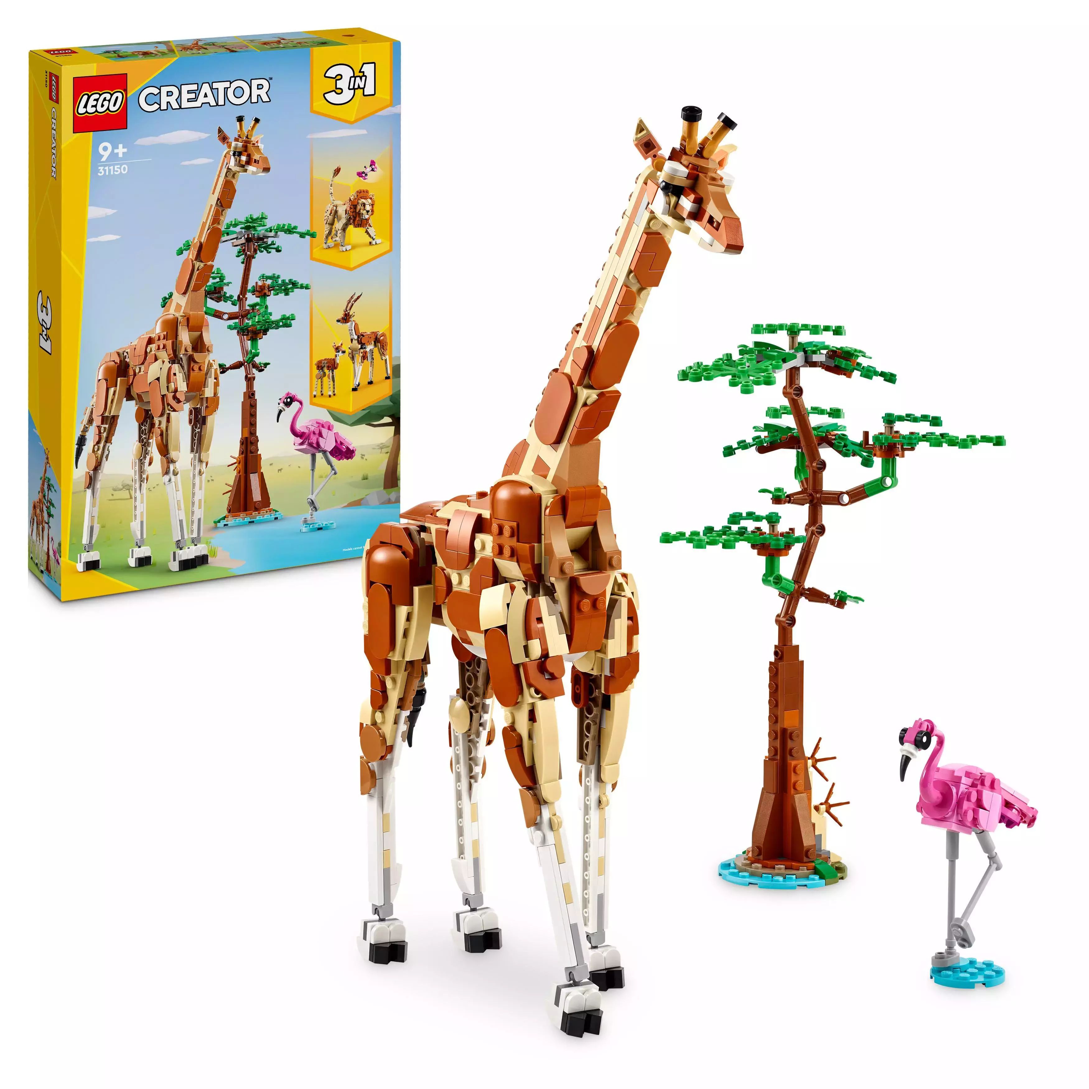 LEGO Creator 3 w 1 Dzikie zwierzęta z safari 31150