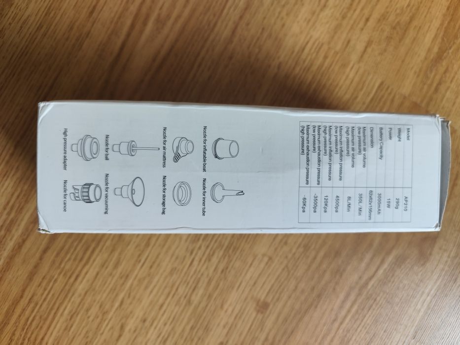 Pompka elektryczna kompresor bezprzewodowy