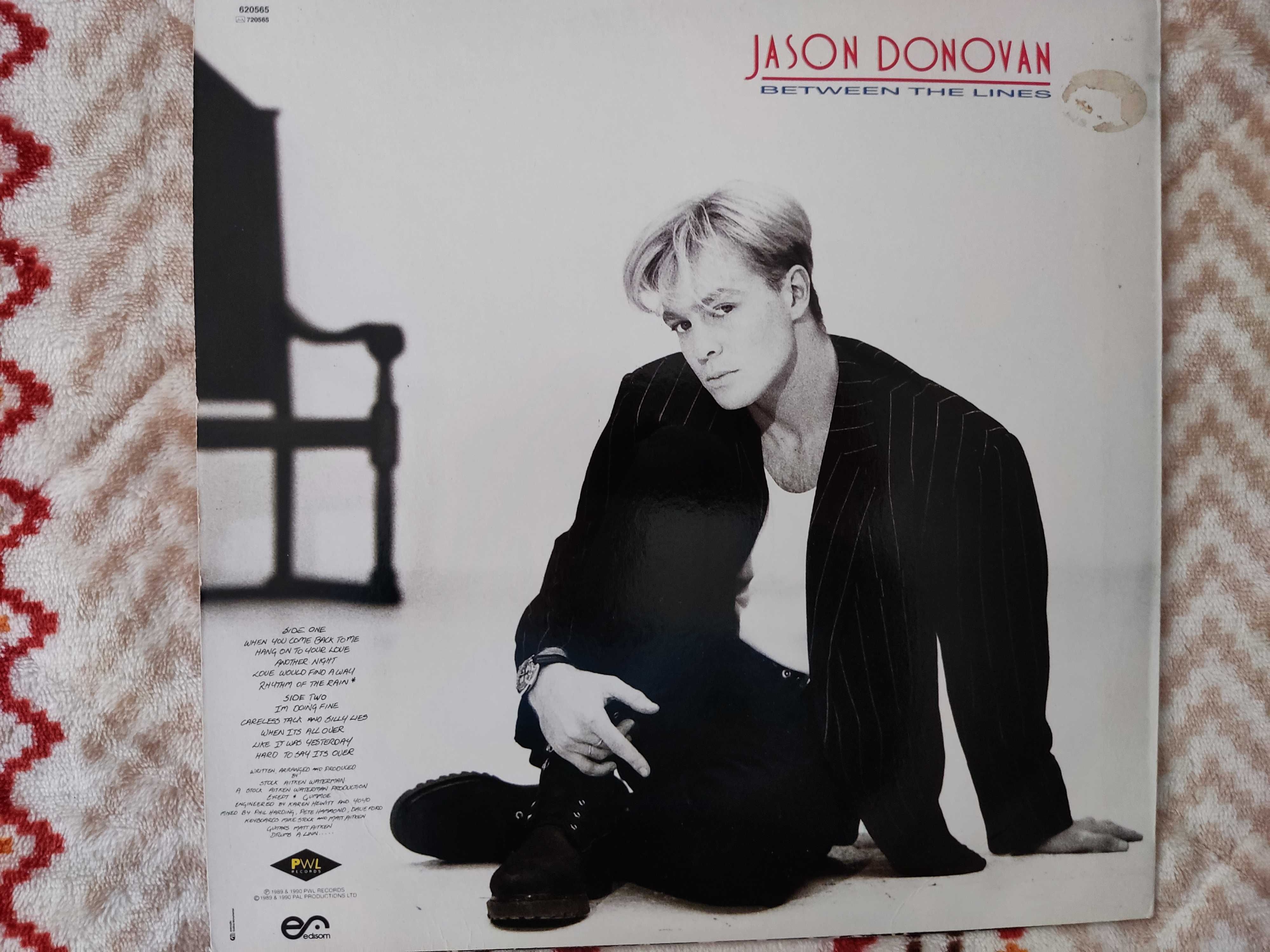 Jason Donovan- Between the Lines - 1990 - pop em vinil