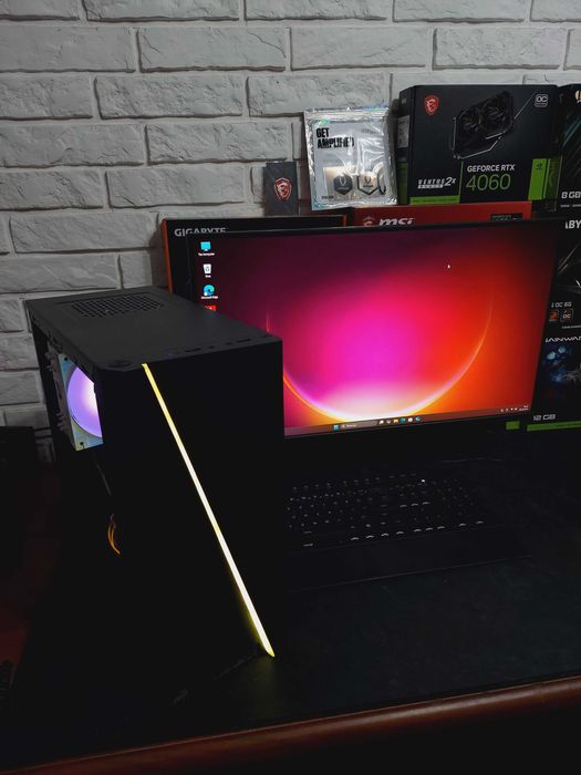 Komputer + Monitor 180Hz|Ryzen 5 7600+DDR5