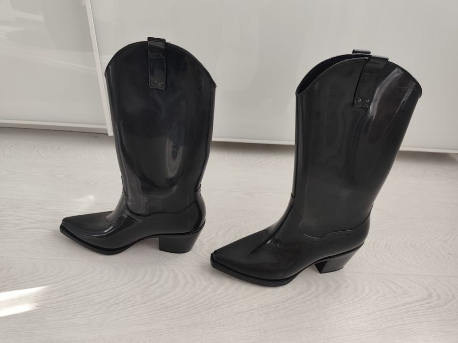 Kalosze kowbojki answear lab 40 czarne