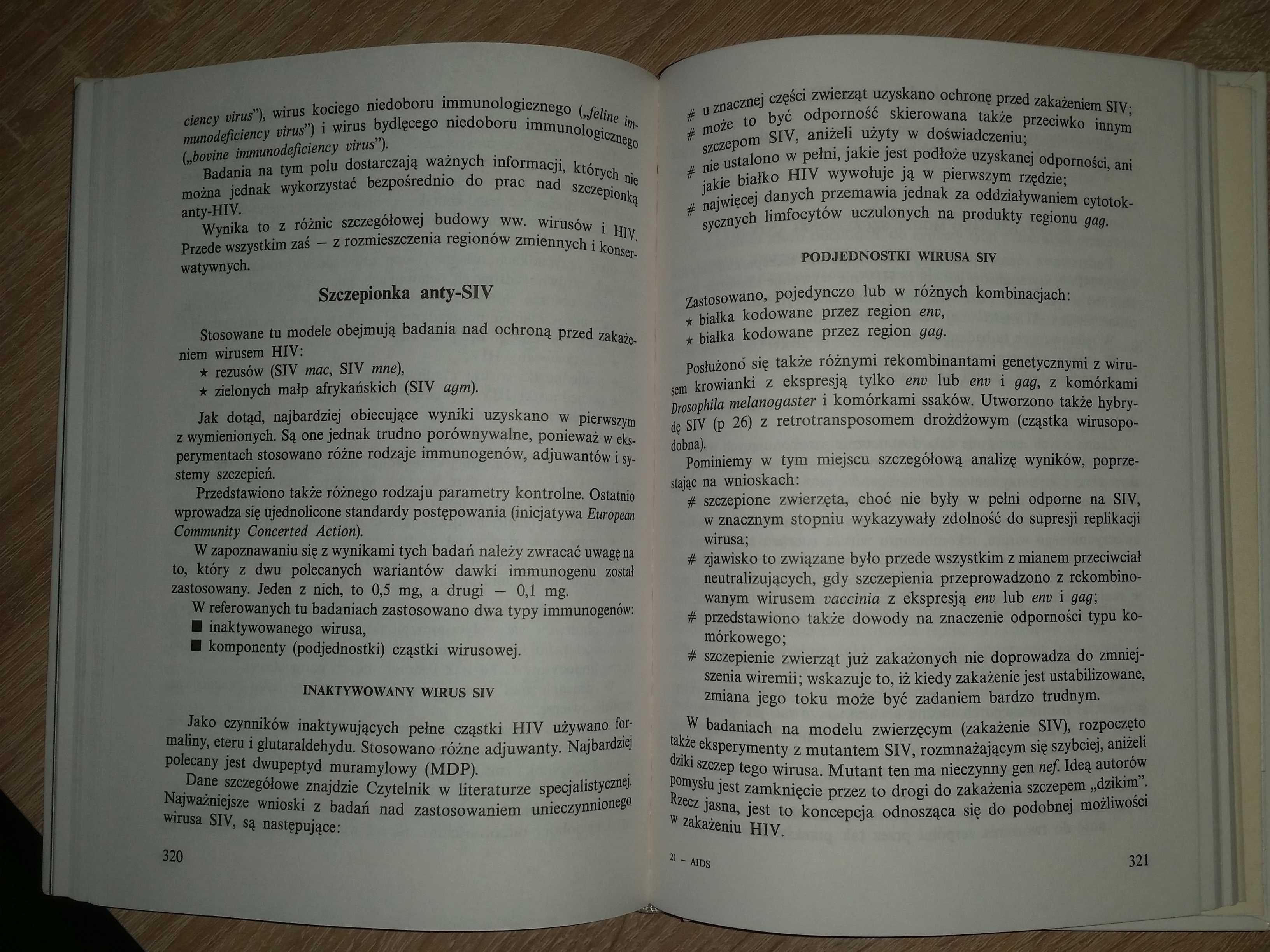 AIDS epidemiologia patogeneza klinika leczenie książka medyczna