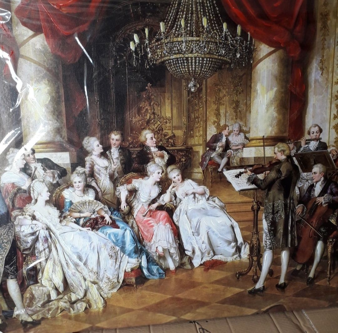 Quadro Novo "Maria Antonieta no Palácio de Versalhes I"