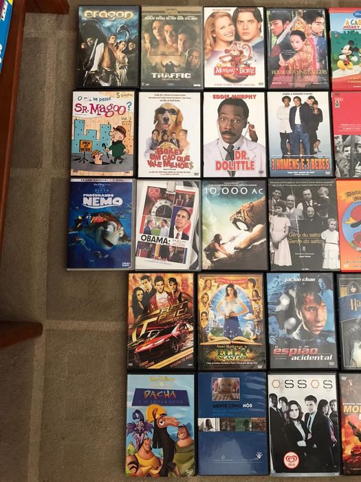 -Filmes em  DVD-