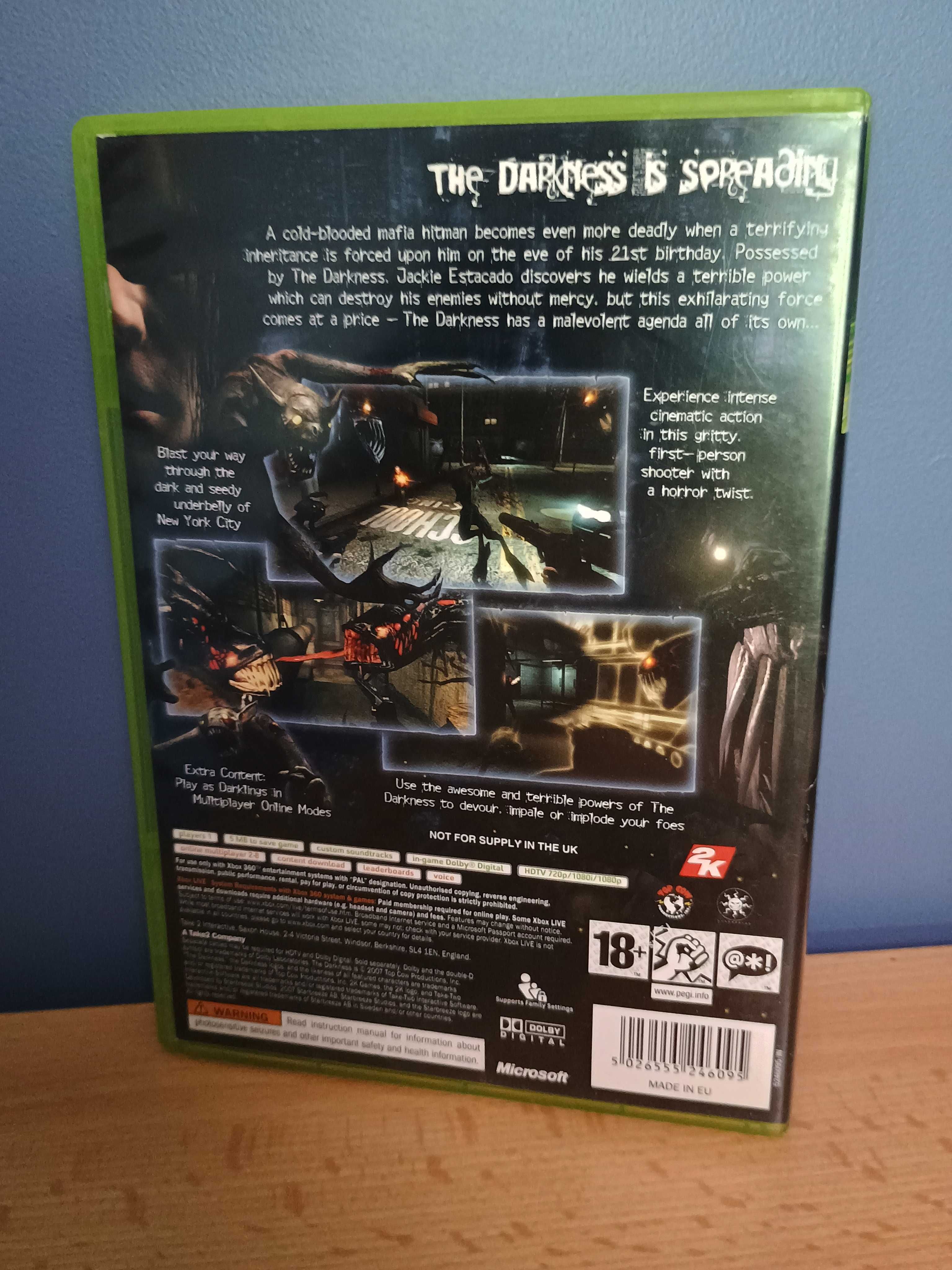 The Darkness XBOX 360 angielska komplet
