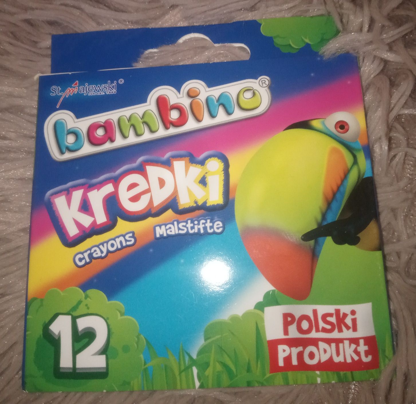 Kredki grafionowe Bambino 12 szt.