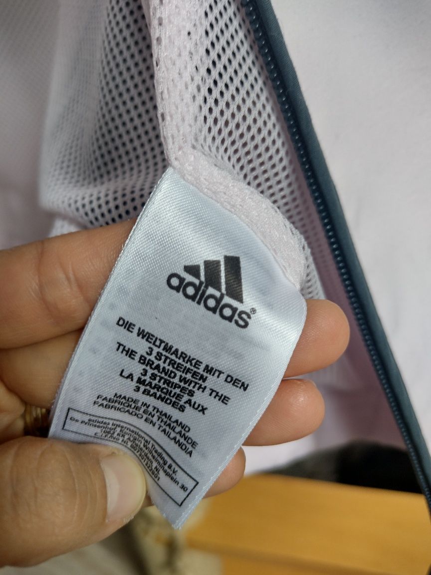 Adidas damska kurtka wiatrówka XS/S bladoróżowa