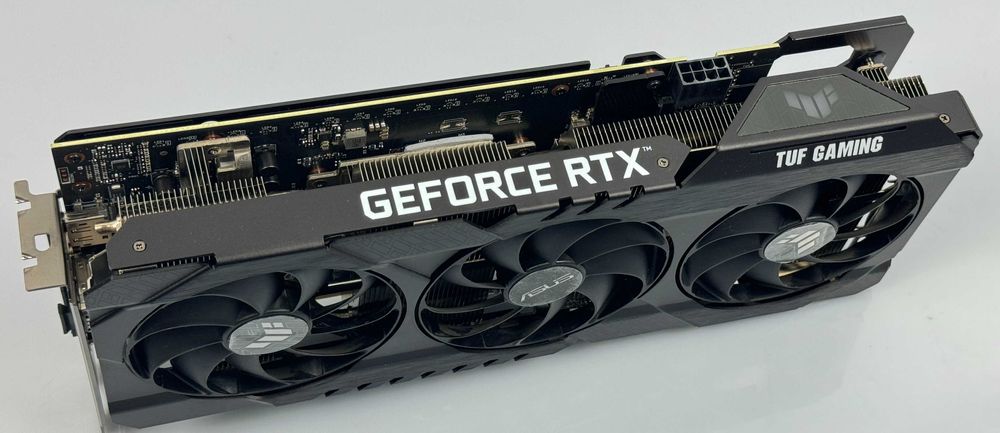 Karta graficzna ASUS TUF RTX 3060 Ti 8GB GDDR6 RGB Chłodna Cicha GW12M