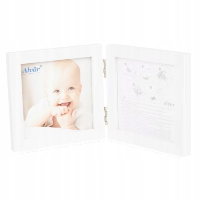 Ramka Na Zdjęcia Dzieci Gips Odcisk Dłoni Stóp Diy