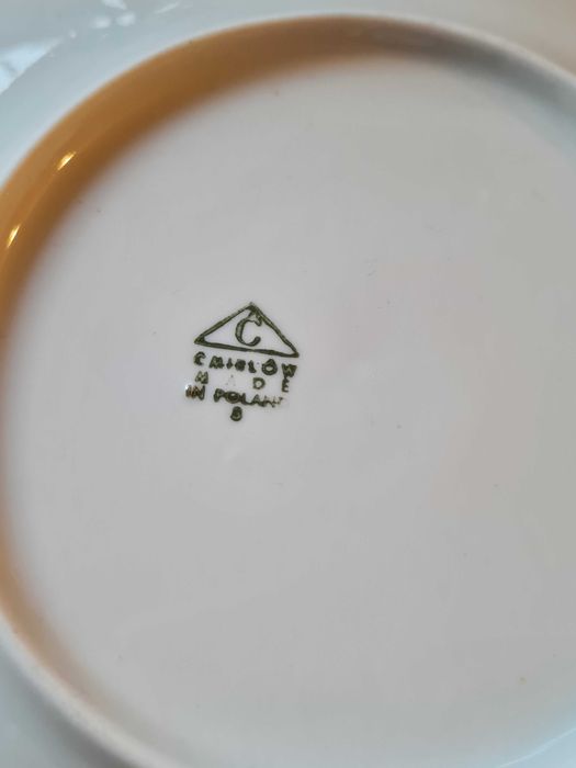 Talerz Ćmielów mały