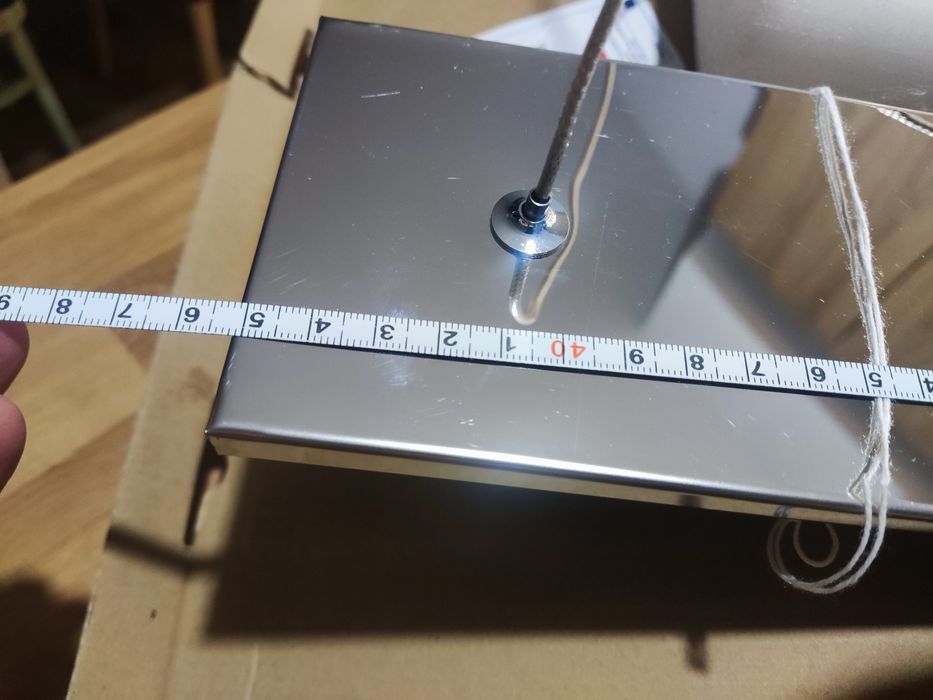 Milagro Ice lampa wisząca 1x5W chrom ML322