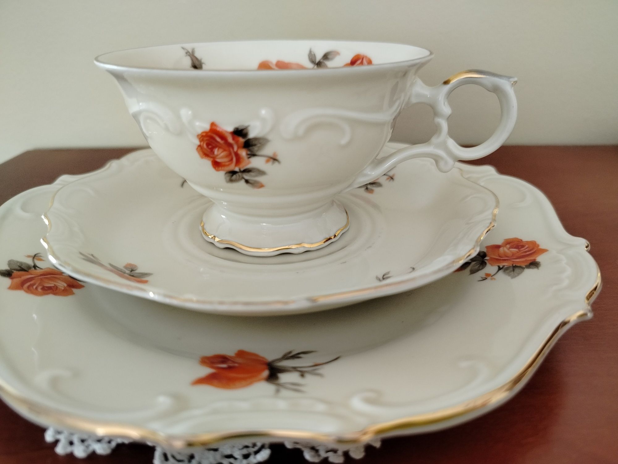 Porcelana Schumann Bawaria filiżanka śniadaniowa
